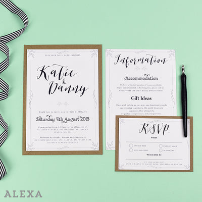 Samples - Wedding Invitations & Save the Dates