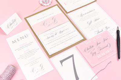 Save the Date - Erin - Delicate and regal