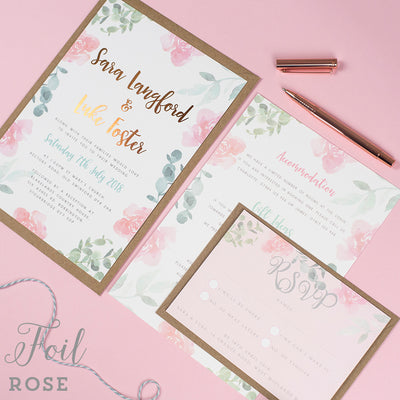 Samples - Wedding Invitations & Save the Dates