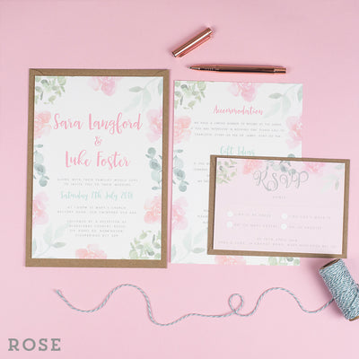 Samples - Wedding Invitations & Save the Dates
