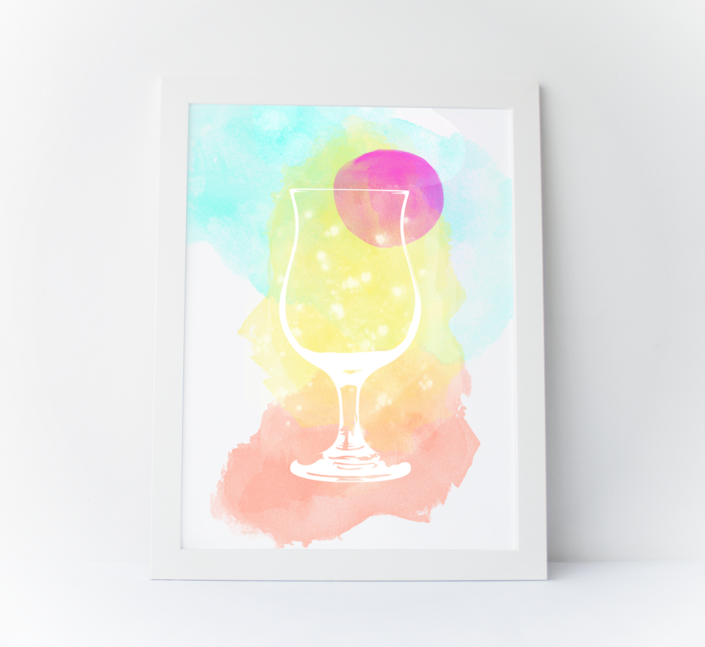 Welcome our Drinks Posters & Prints - Cocktails, Pints, Glasses of Wine...