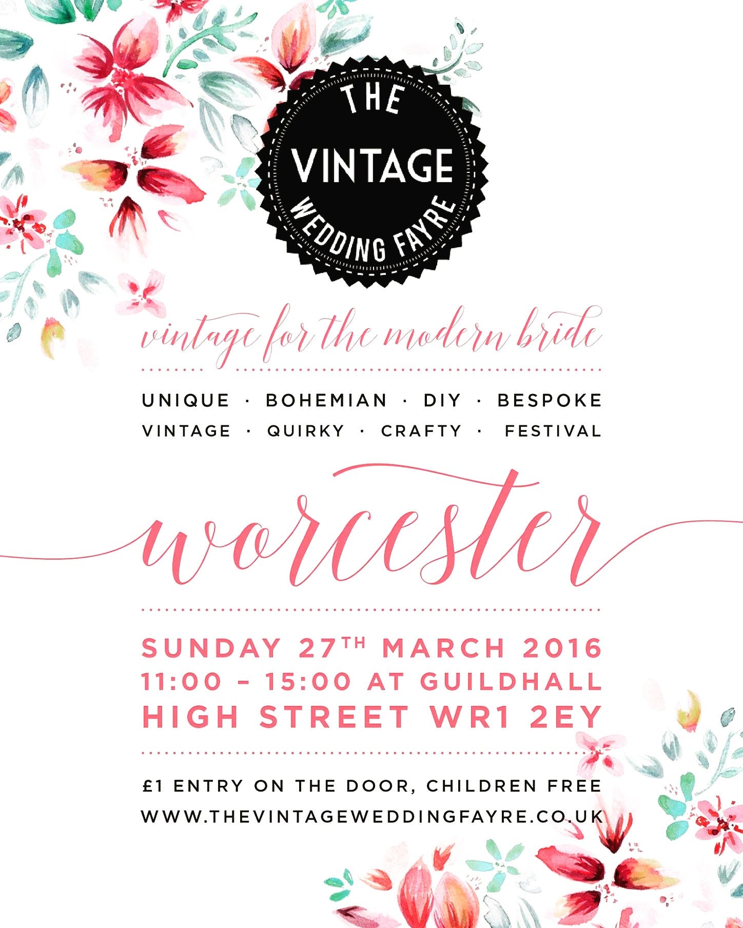 The Vintage Wedding Fayre, Worcester