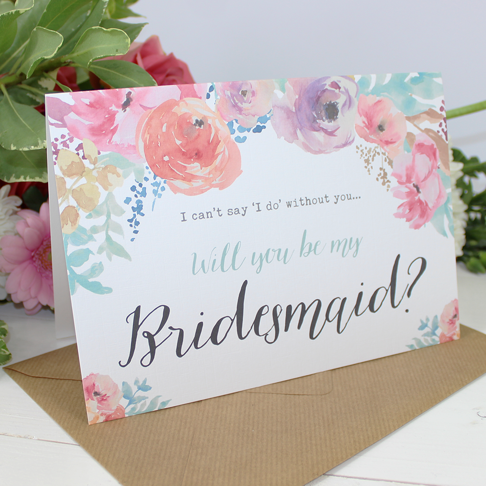 Will you be my Bridesmaid? Card