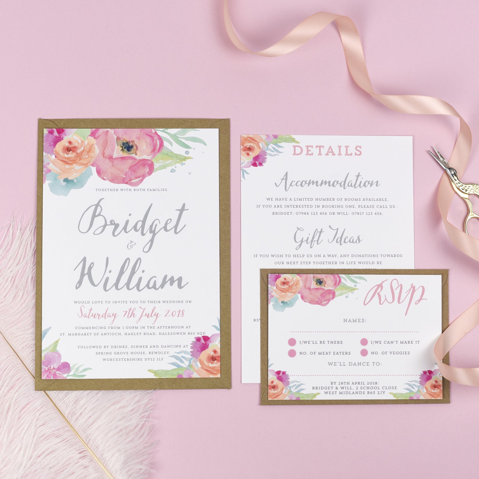 Our Wedding Stationery
