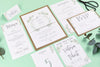 Aisling Eucalyptus Leaves Wedding Invitations