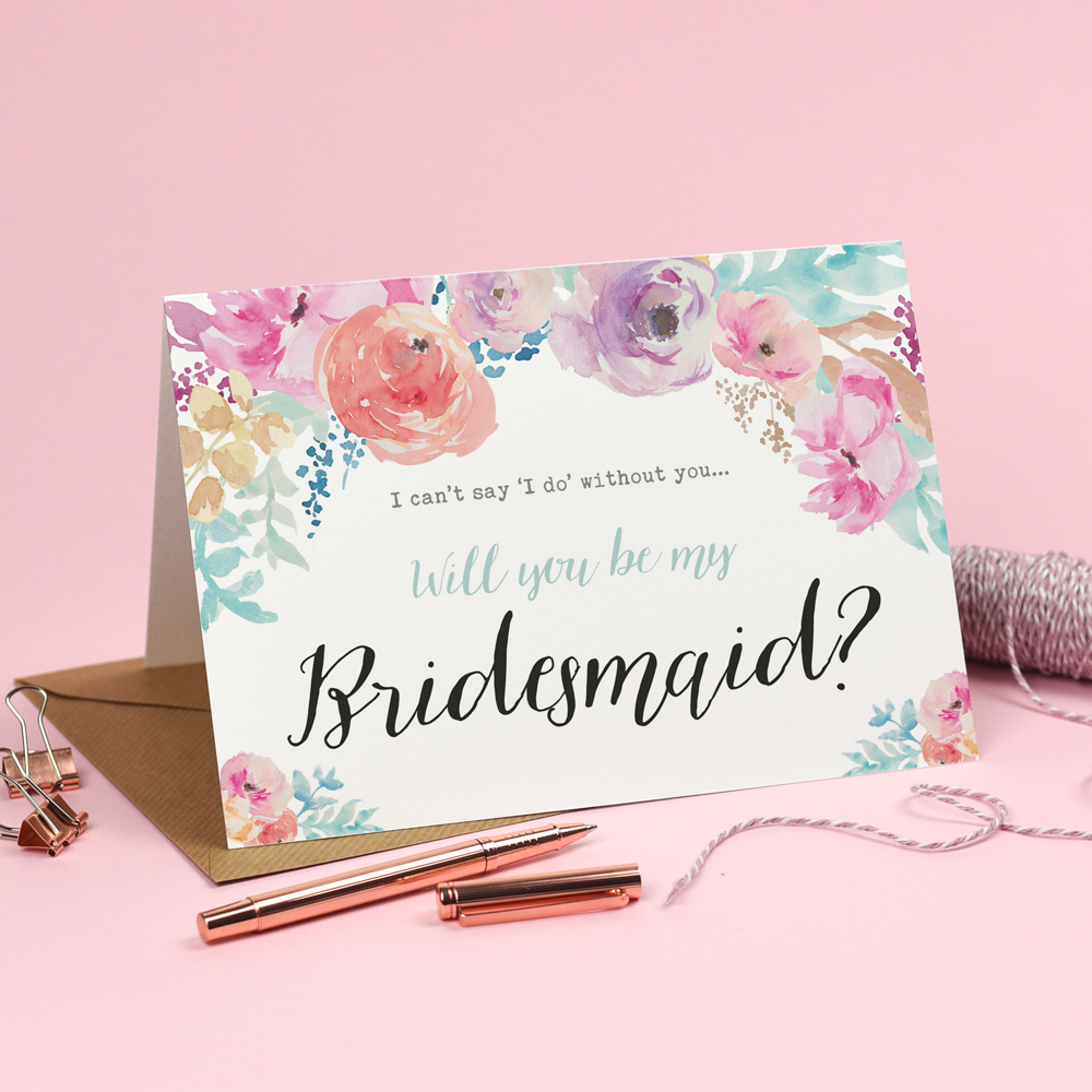 Will you be my Bridesmaid?