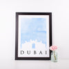 Travel Poster - DUBAI - Watercolour Prints