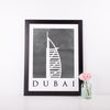 Travel Poster - DUBAI - Watercolour Prints