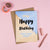 Happy Birthday 'YOU SAD TW*T'! - Personalised Rude Card 