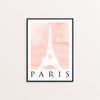 Bundle Collection of 3 Travel Posters Watercolour Blush Prints