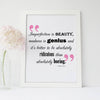 Inspirational Quote Poster - Marilyn Monroe
