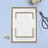 Athena Vintage Map Destination Wedding Invitations