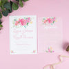 Blossom Watercolour Flowers Wedding Invitations