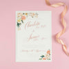 Charlotte Pretty Floral Wedding Invitations