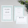 Clare Vine Pattern Wedding Invitations