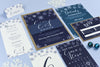 Eve Christmas Snowflake Winter Wedding Invitations