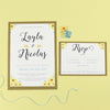 Layla Spring Florals Wedding Invitations