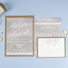 Molly Watercolour Lace Wedding Invitations