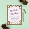 Octavia Autumnal Wedding Invitations