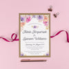 Viola Vintage Watercolour Floral Wedding Invitations