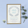 Willow Rustic Wreath Wedding Invitations