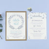 Willow Rustic Wreath Wedding Invitations