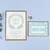 Willow Rustic Wreath Wedding Invitations