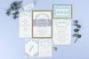 Willow Rustic Wreath Wedding Invitations