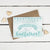 Personalised Will you be my Godfather or Godmother Card? Green Clouds & Bunting! 