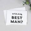 Will you be my Best Man? Retro Card