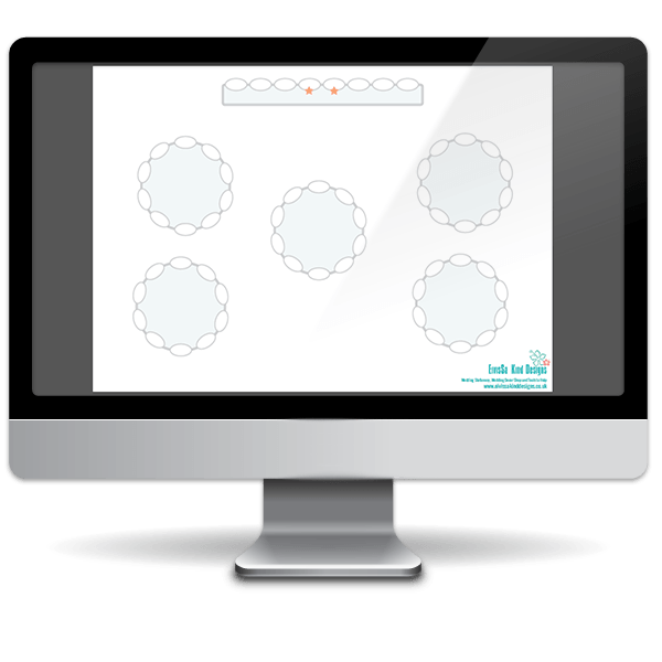 Table Seating Planner - Round 