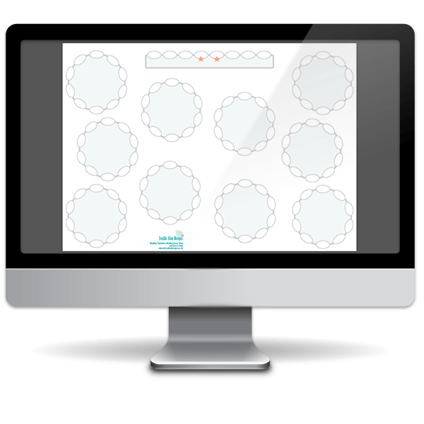 Table Seating Planner - Round 