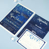 Foil Yvaine Starry Night Sky Wedding Invitations