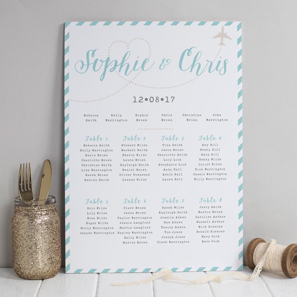 Table Plan - Athena Destination 