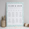 Table Plan - Clare Vine