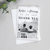 Photo Thank You Cards - Alexa - Monochrome Garden