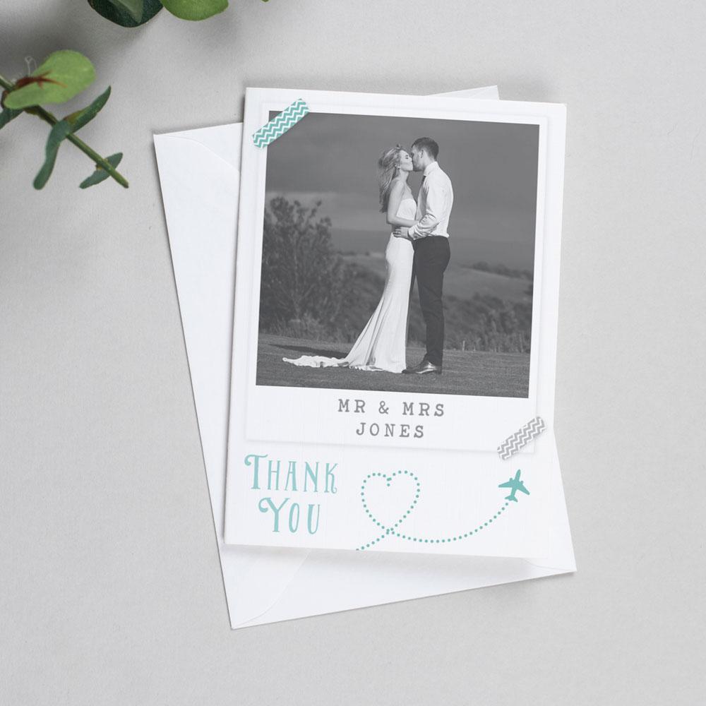 Photo Thank You Cards - Athena - Destination Wedding 