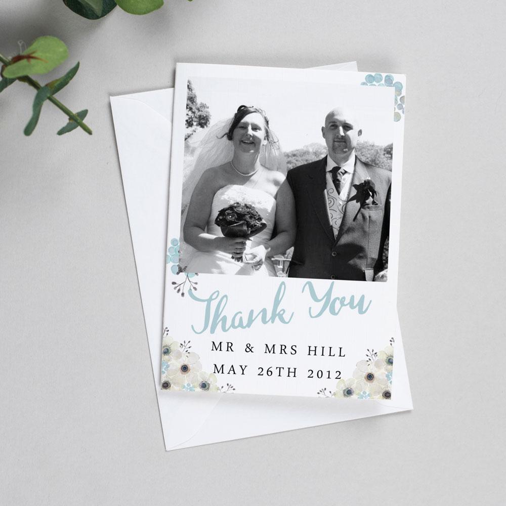 Photo Thank You Cards - Maria - Anemone Florals 