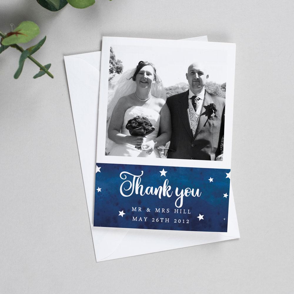 Photo Thank You Cards - Yvaine - Starry Night 