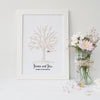 Wedding Finger Print A3 - Guest Book