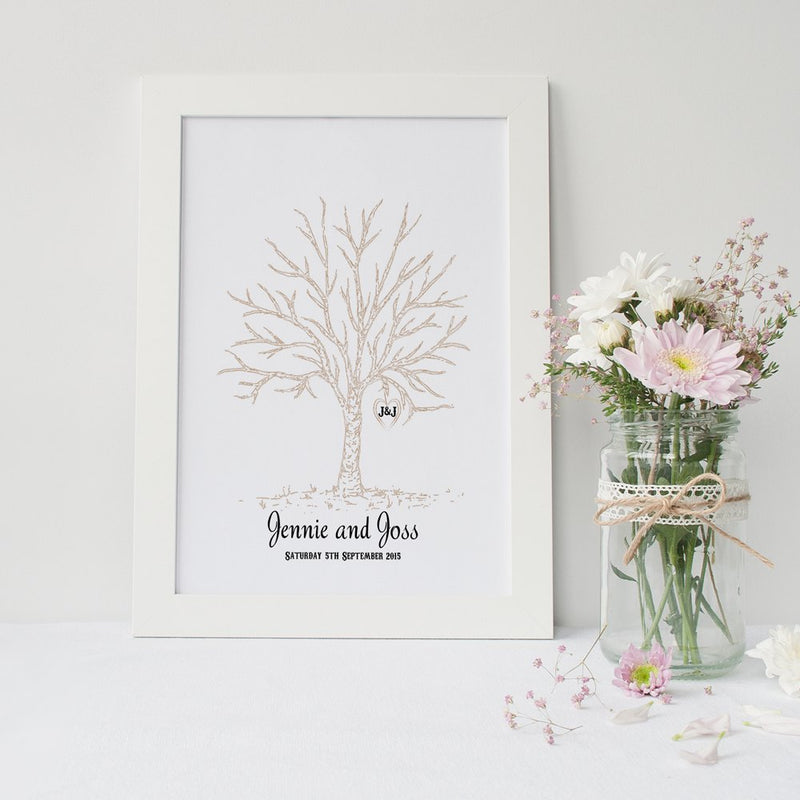 Wedding Finger Print A3 - Guest Book 